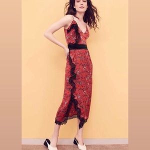 CINQ À SEPT  Petra Silk Dress